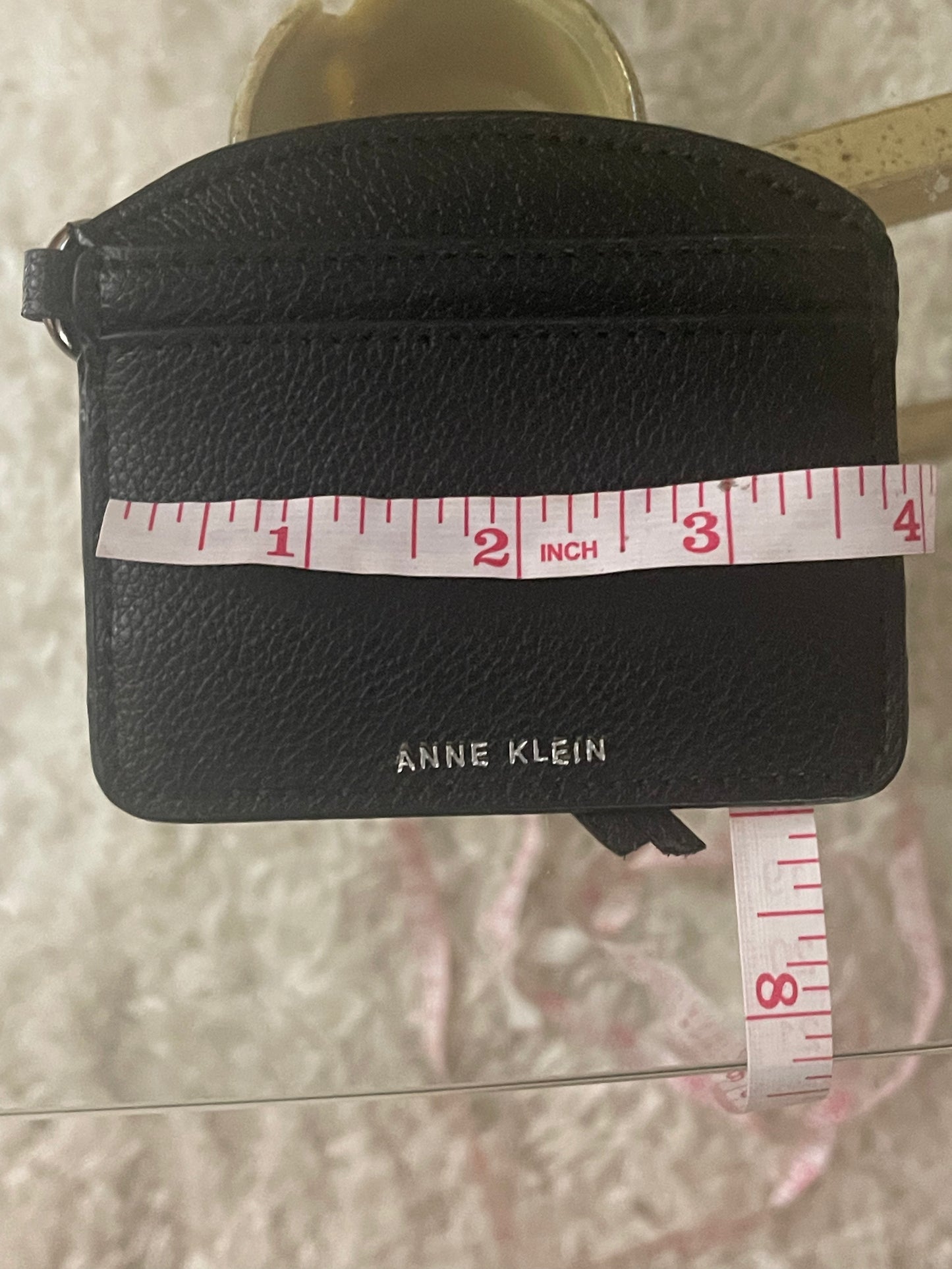 Anne Klein Signature Wallet & Card Holder Set - Brown/Black - Brand New